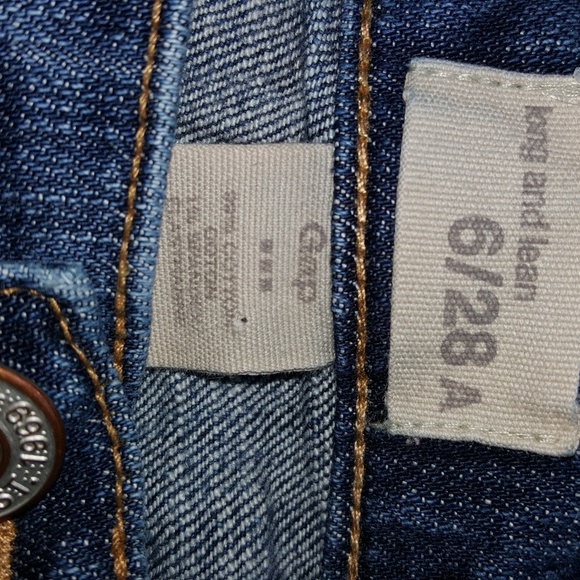 Gap sz 6 w 28 inseam 28 crop pant long lean - Picture 2 of 4